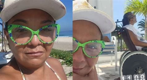 Mulher De Arlindo Cruz Curte Praia O Cantor Ap S Assumir Novo Namorado