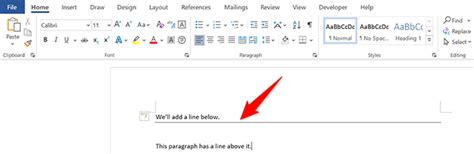 How To Draw A Straight Line In Microsoft Word Confidenceopposition28