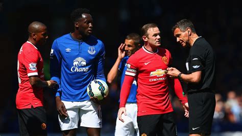 Everton V Man United Premier League Matchday 9 Royal Blue Mersey