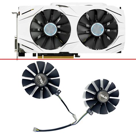 Neue 87mm Gtx1060 Gtx1070 Rx480 K Hler L Fter F R Asus Gtx 1060 1070 Rx