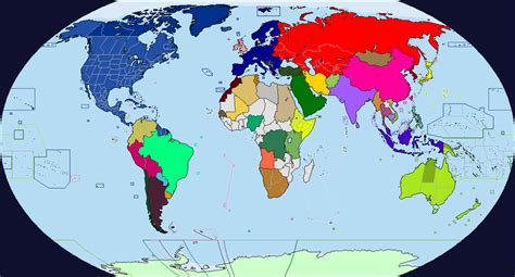 Redraw the world map with half as many countries | Alternate History Discussion