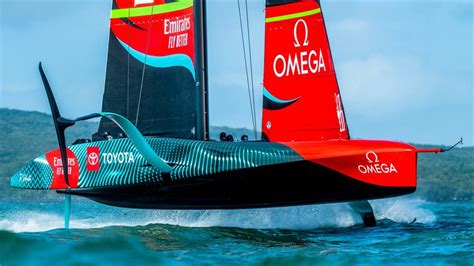 Emirates Team New Zealand AC75 Day 13 April 19 2023 Hauraki Gulf