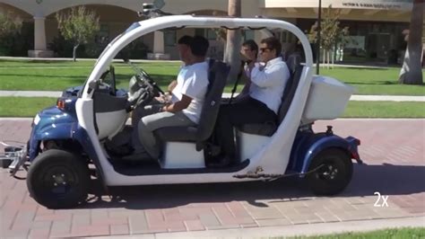 Self Driving Golf Carts By Auro Robotics Y Combinator Youtube