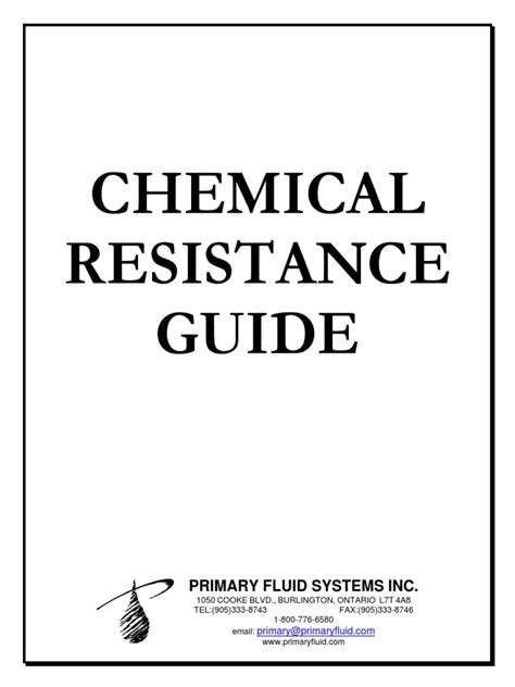 Chemical Resistance Pdf Chlorine Acetic Acid