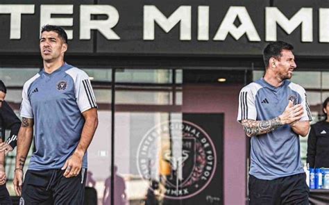 Messi y Suárez encabezan la lista del Inter Miami contra El Salvador