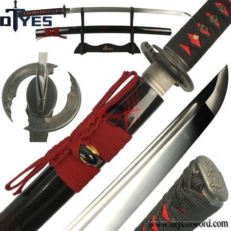 Dtyes Full Handmade High Carbon Steel Blade Japanese Samurai