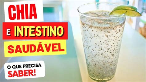 Chia Prende O Intestino - CHIA e INTESTINO – O que você PRECISA SABER! | Saudável Receita ...