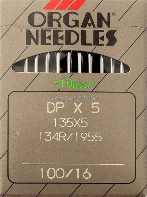 Japanese Original Organ Brand Needles DPX5 100 16 20Pcs Lot For