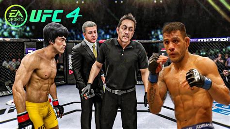 Bruce Lee Vs Rafael Dos Anjos Ea Sport Ufc Epic Fight Youtube