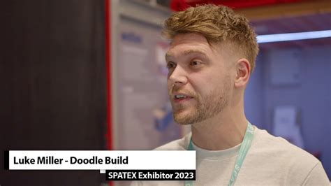 Spatex 2023 Exhibitor Interview Luke Miller Doodle Build Youtube