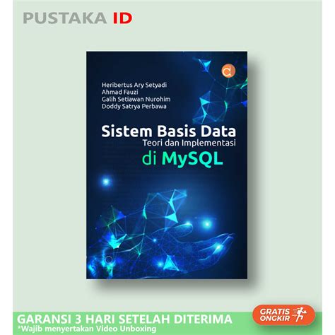 Jual Buku Sistem Basis Data Teori Dan Implementasi Di MySQL Original