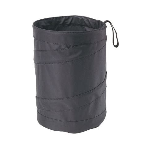 MINI POP UP CAR BIN BLACK DUSTBIN FOR RUBBISH TRAVEL FOLDABLE