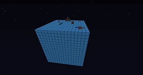 Giant Diamond Block Survival Minecraft Map