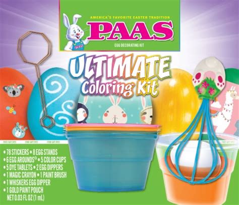 Paas® Ultimate Coloring Egg Decorating Kit 1 Ct Fred Meyer