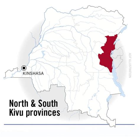 North and South Kivu Provinces | Africa map, Eastern province, Province