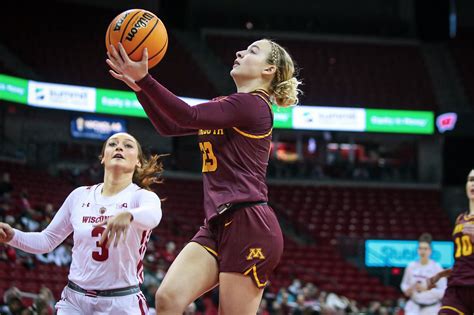 Gophers women's basketball falls short in Madison, losing 81-77 to the ...