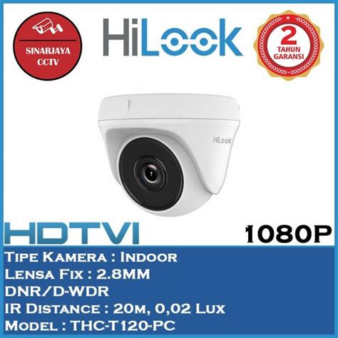 Jual Camera Cctv Indor Hilook Mp P Support Semua Dvr Shopee