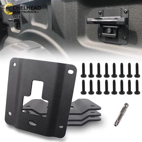 Truck Bed Load Hook Reinforcement Panel Plate Box Link Tie Down