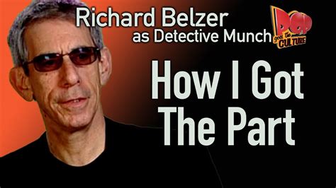 Richard Belzer Reveals How I Got The Part As Detective Munch Youtube