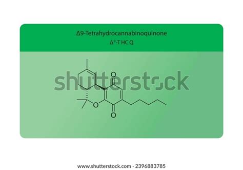 Molecular Skeletal Structure Cannabinoid Chemical Structure Stock ...