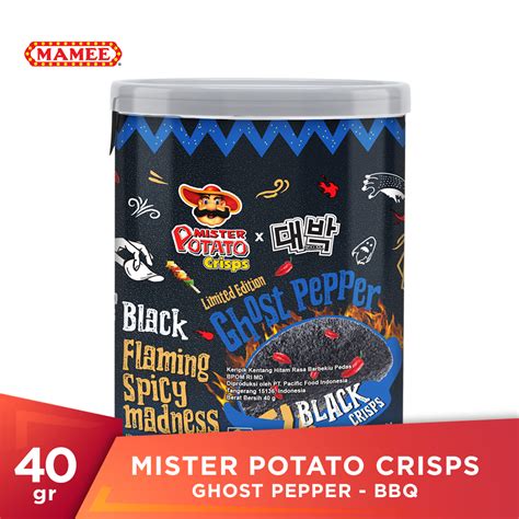 Mister Potato Crisps Ghost Pepper BBQ 40 Gr Shopee Philippines