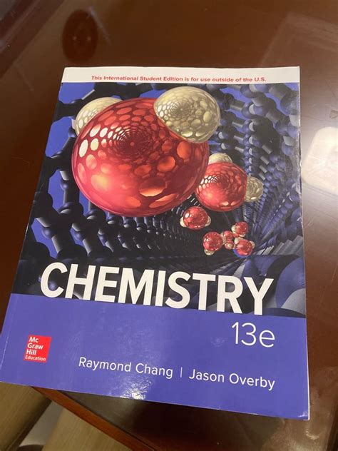 Chemistry E By Raymond Chang Jason Overby Hobbies Toys Books