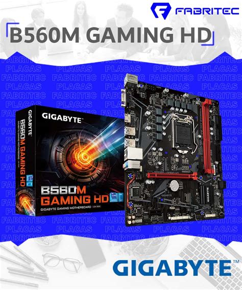 MOTHERBOARD GIGABYTE B560M GAMING HD B560M GAMING HD CORPORACION