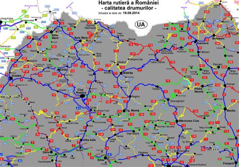 Starea Drumurilor Din România Harta CompletĂ