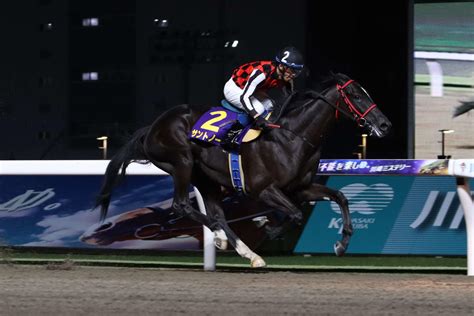 道営馬サントノーレ初タイトル 南関重賞初vの服部茂史「自信を持って乗れていた」／鎌倉記念 地方 競馬写真ニュース 日刊スポーツ