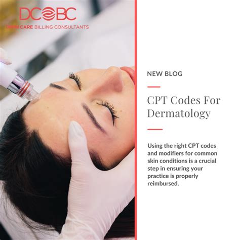 Cpt Codes For Dermatology Derm Care Billing Consultants