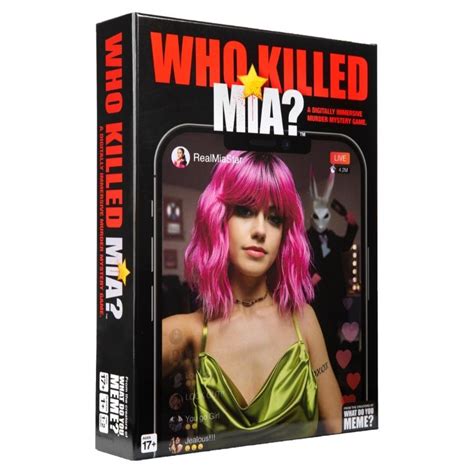 Who Killed Mia Murder Mystery Game | BIG W