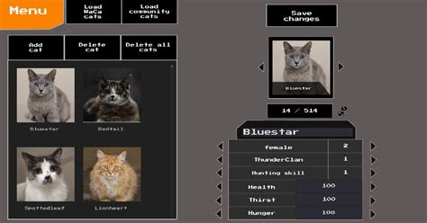 Warrior Cats Hunger Games Simulator - release date, videos, screenshots ...