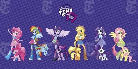 My Little Pony Equestria Girls With Logo And Official Info My