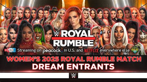 WWE Women S 2025 Royal Rumble Match Dream Entrants YouTube