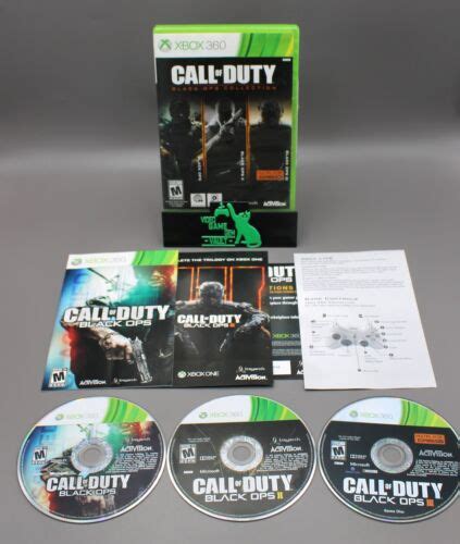 Cod Call Of Duty Black Ops Collection Microsoft Xbox 360 2016 [3 Discs] Cib 47875880078 Ebay