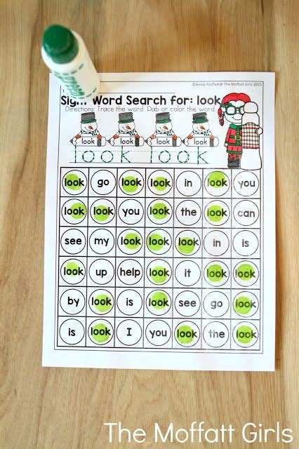 December FUN Filled Learning With NO PREP Teaching Sight Words