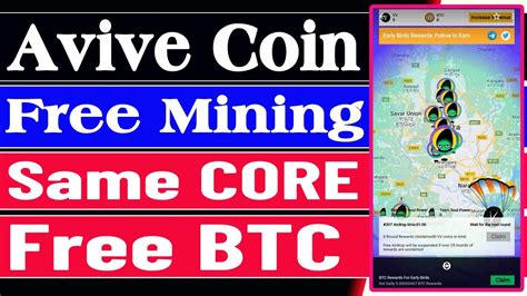 Avive Coin Airdrop Avive Network Mining Ref G Nw Free Bitcoin