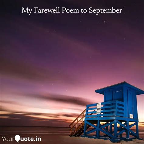 My Farewell Poem To Septe Quotes And Writings By Yourquote Baba
