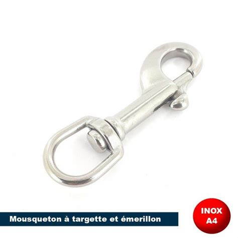 Mousqueton Targette Inox LES INOXYDABLES