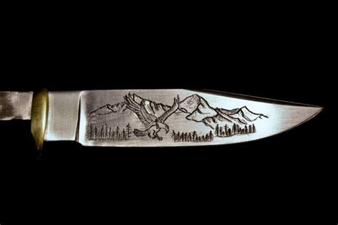 Knife Engraving By Michael Kindt High Speed Engraving Power Carving