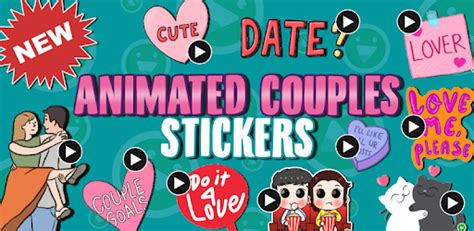 Animated Couple In Love Wastickerapps Stickers On Windows Pc Download