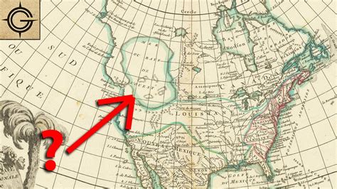 Why Was This Sea In North America On Old Maps Youtube