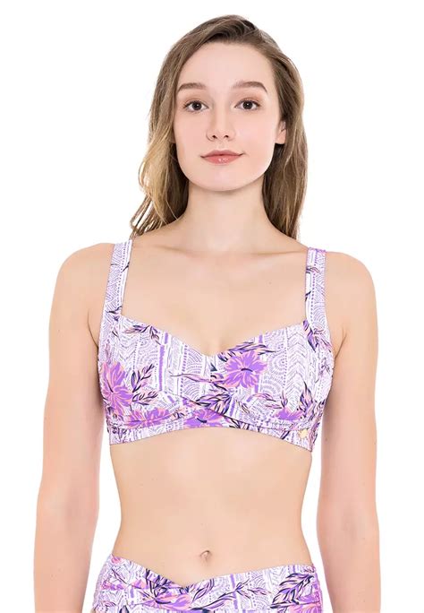 Buy Sunseeker South Pacific Hibiscus D Cup Bikini Top Online