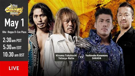 Njpw Global On Twitter Three Hours Away Ahead Of Big Championship