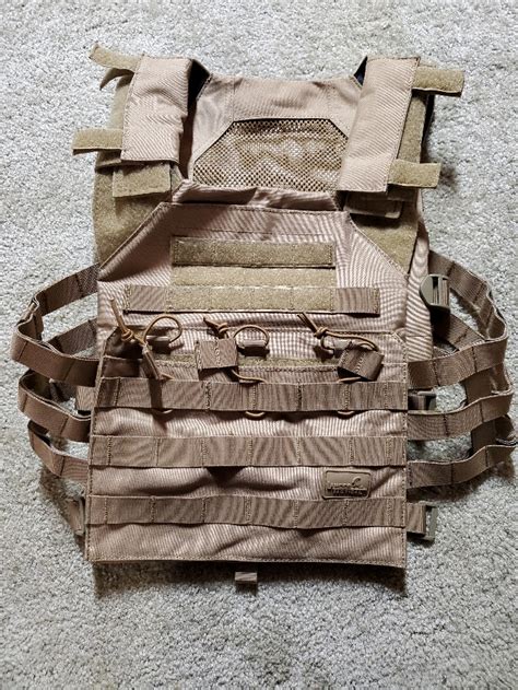 Lancer Tactical Jpc Plate Carrier Coyote Tan Hopup Airsoft