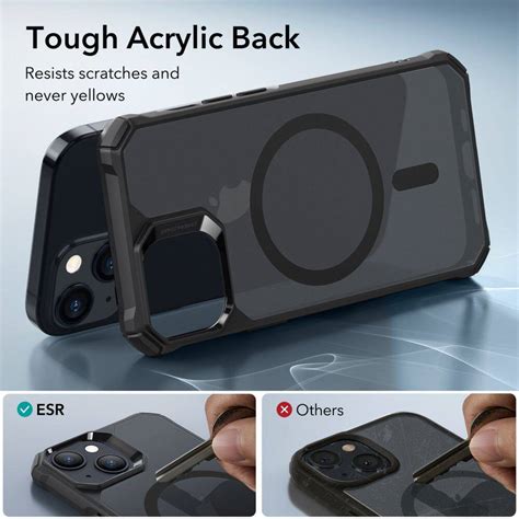 Esr Air Armor Halolock Magsafe Iphone Plus Frosted Black Ean