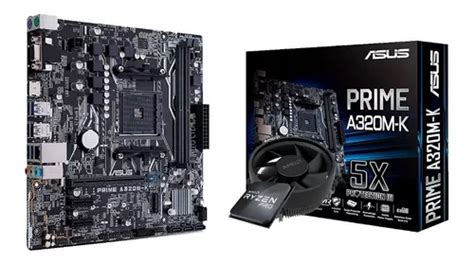 Kit De Actualizacion Gaming Amd Ryzen 5 4650g A320m K Asus Envío Gratis