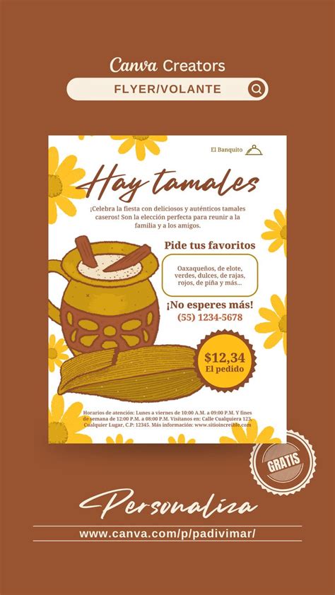 Plantilla Gratis Y Editable En Canva De Flyer O Volante Para Venta De