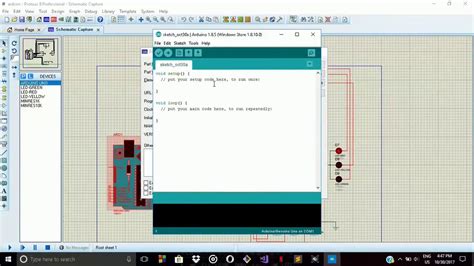 4 Way Traffic Light Simulation Using Arduino Uno Youtube