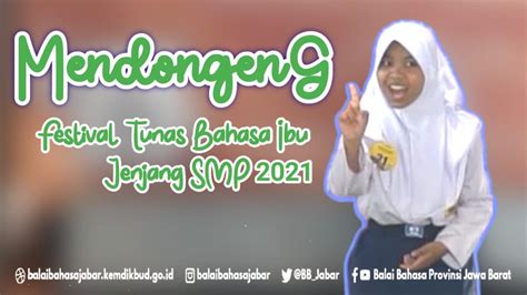 Pemenang Harapan I Mendongeng Putri Festival Tunas Bahasa Ibu Jenjang